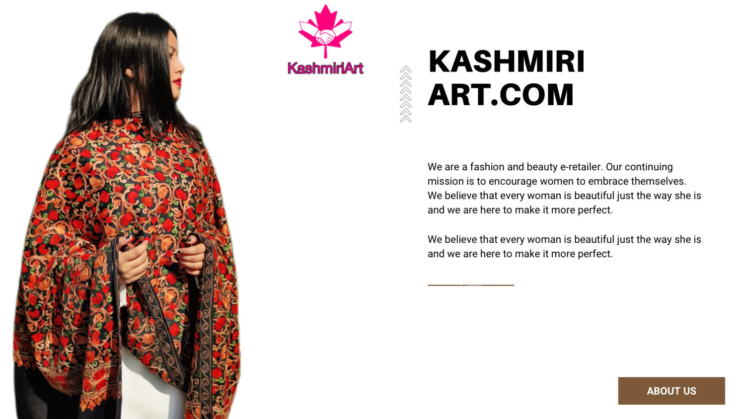 Kashmiriart created with ❤️ by Mir Azad promo